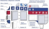 Сборно-разборный стенд ''Охрана труда'' Сборно-разборный стенд ''Охрана труда''